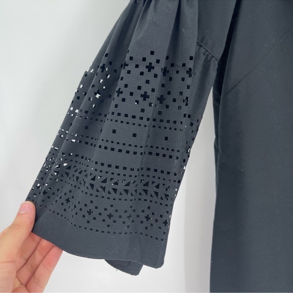 LAUREN RALPH LAUREN Womens Laser fit Bell Sleeves Cocktail Dress Size 10 Nwt - Picture 4 of 9